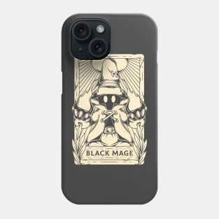 Vivi Black Mage Tarot Card Phone Case