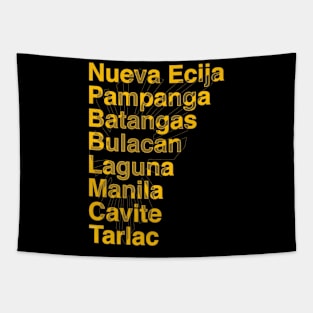 8 Provinces of the Philippines Tapestry