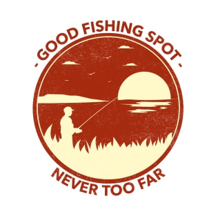 Good fishing spot (day) T-Shirt