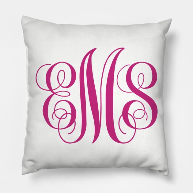 Monogram t- message me to customize Pillow by erinmizedesigns