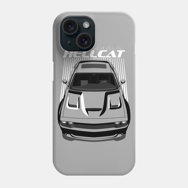 Challenger Hellcat - Bright Transparent/Multi Color Phone Case by V8social