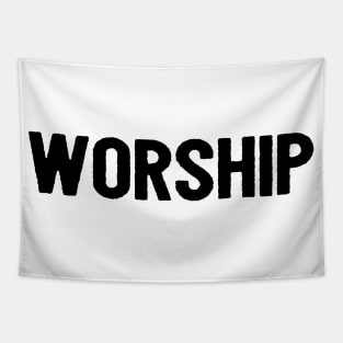 Worship Christians Faith Tapestry