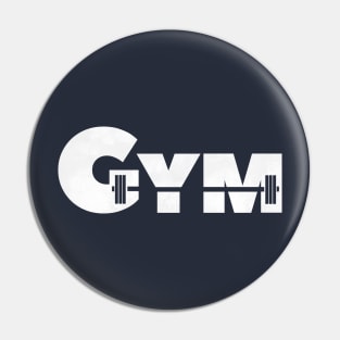 Cool Gym Barbell T-Shirt Pin