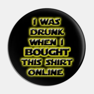Drunk Times Pin