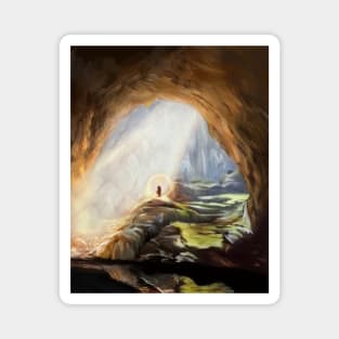 Fantasy cave Magnet