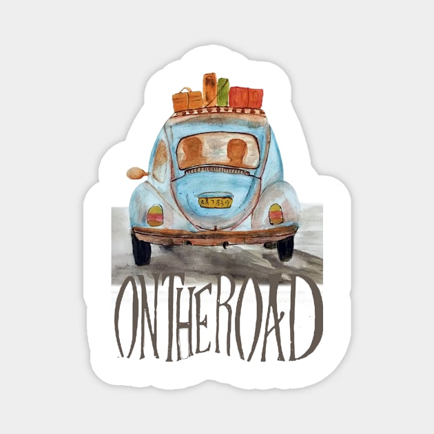 on the road Magnet by Mohita--Garg