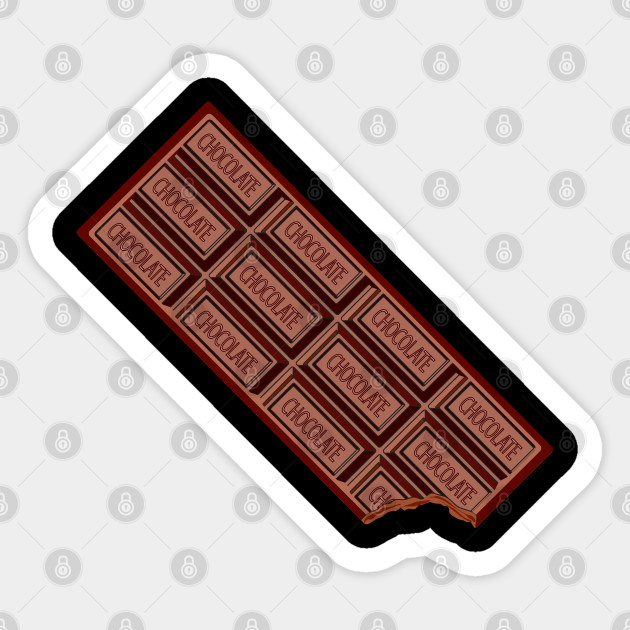Chocolate Bar Halloween Costume Halloween Sticker Teepublic
