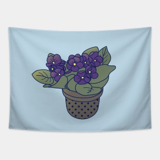 violet vase Tapestry