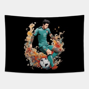 Football Asia Tapestry