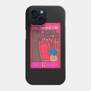 The Hanged Man. Tarot. Outsider Art Phone Case