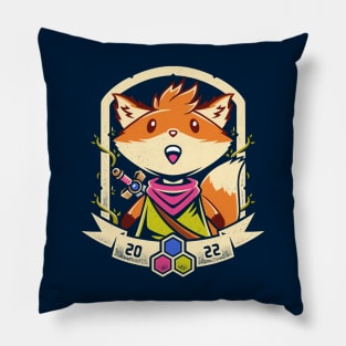 Cute Small Fox Pillow