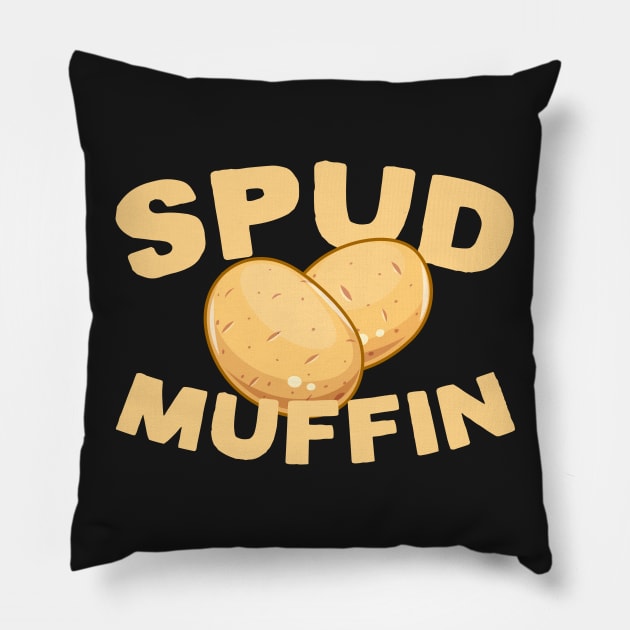 Spud Muffin Pillow by thingsandthings