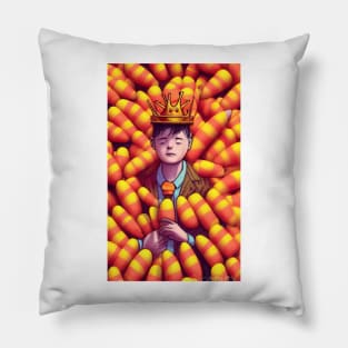 Candy Corn King Pillow