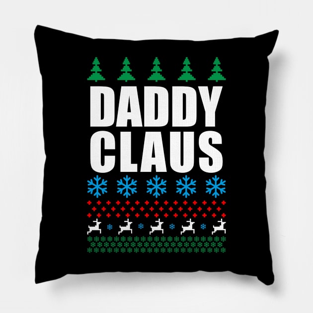 daddy claus  - daddy's home Pillow by Siotinkstd