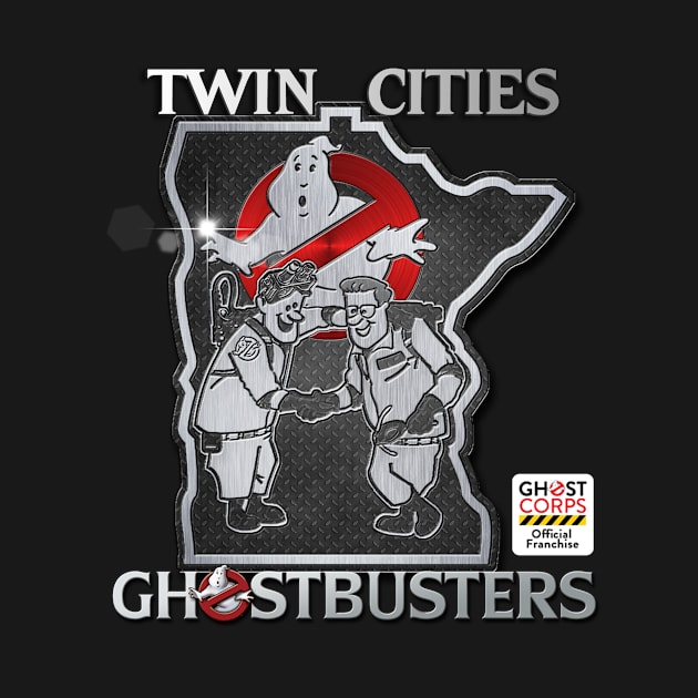 Twin Cities Ghostbusters Steel Logo by TCGhostbusters