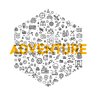 Adventure Icons T-Shirt