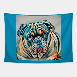 English Bulldog - Pop Art Tapestry