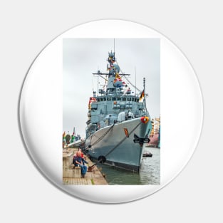 German Navy Frigate 'Karlsruhe' - Bremerhaven Pin