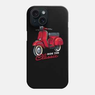 Italy Classic Vespa Scooter Moped Bike Retro Love Vintage Phone Case