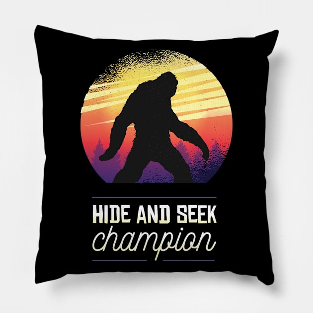 Hide and seek Champion Pillow by EarlAdrian