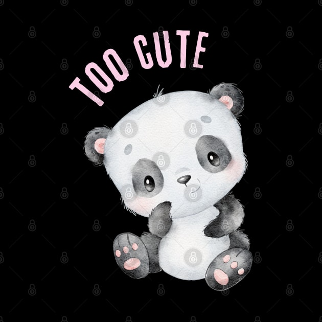 Smart Cookie I'm Cute and I know it Sweet little panda cute baby outfit by BoogieCreates