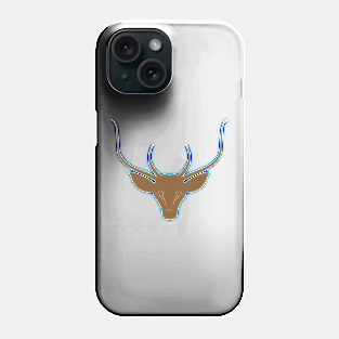 cute wild deer head Phone Case