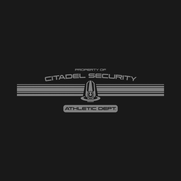 C-Sec Athletic Dept. [Light Grey] by Karthonic