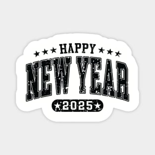 Happy New Year 2025 Magnet