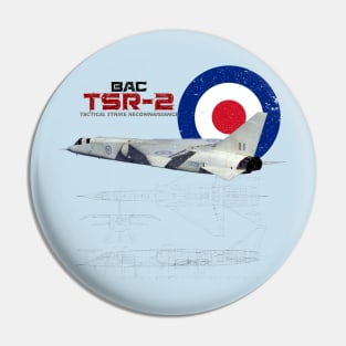 British BAC TSR-2 (light) Pin