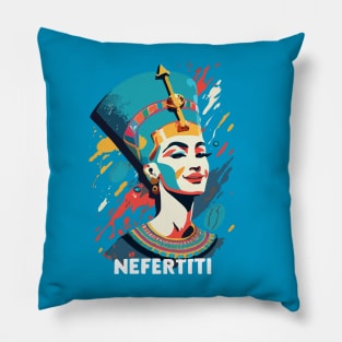 Nefertiti's Hilarious Highness Pillow