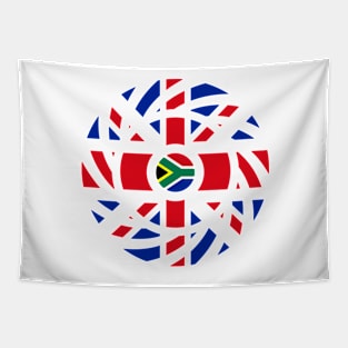 South African Multinational Patriot Flag Tapestry