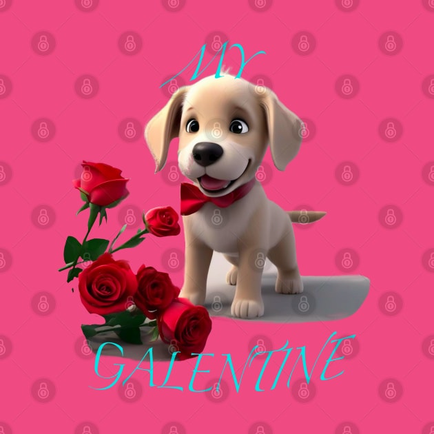 My Galentines puppy by sailorsam1805