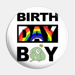 Birth Day Boy Pin