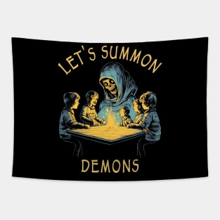 Let's Summon Demons Tapestry