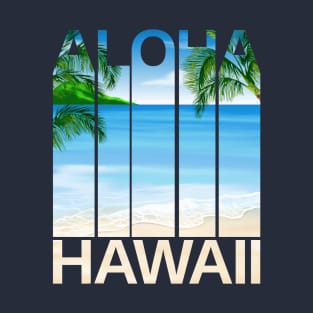 Vintage Hawaiian Islands Aloha State T-Shirt