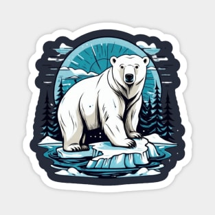 Polar bear Tshirt mugs and more Magnet