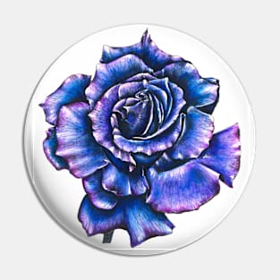 Blue Rose of Nazair Pin