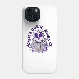 Screen's down books up Phone Case