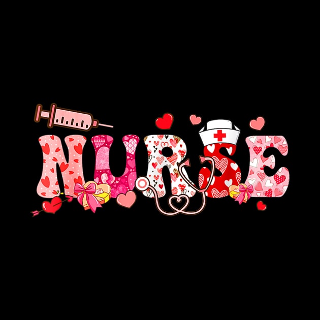 Valentines Day Nurse ER ICU NICU RN L&D Nurse Nursing by Luna The Luminary