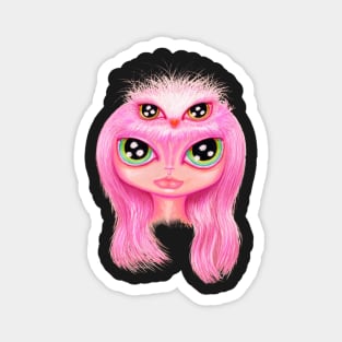 Pretty Pink Chicks Magnet