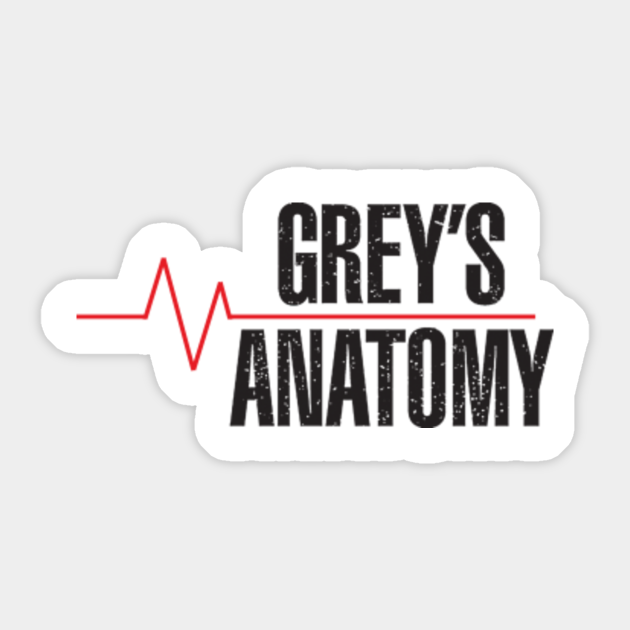 Grey S Anatomy Greys Anatomy Sticker Teepublic