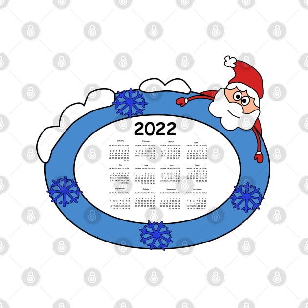 Calendar 2022 year. Planning design modern gift by grafinya