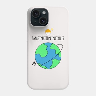 Imagination Encircles The Whole World Boy Creativity Phone Case