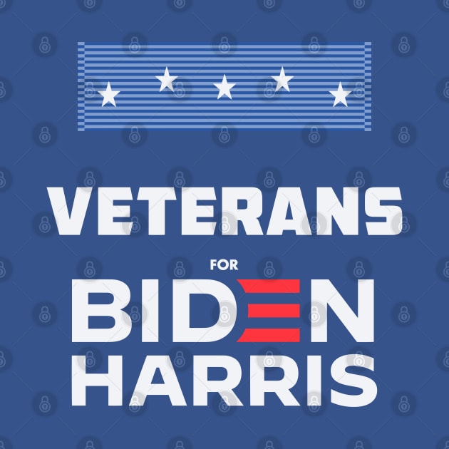 Veterans For Biden Harris | Joe Biden Veteran by BlueWaveTshirts