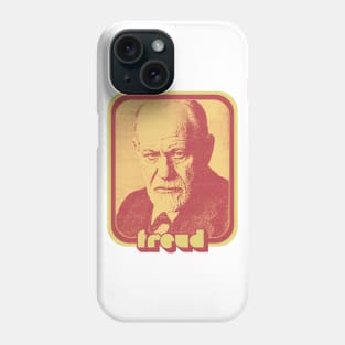 Sigmund Freud // Retro Aesthetic Fan Art Design Phone Case