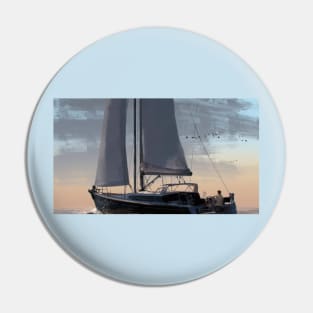 Sail Away Pin