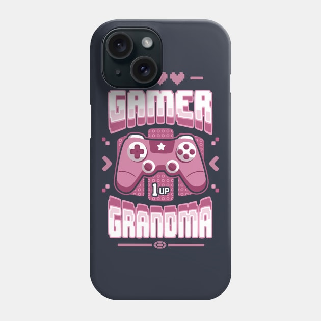 Gamer Grandma Phone Case by Olipop