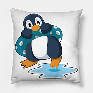 Penguin with Lifebuoy Pillow