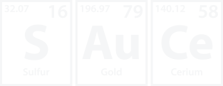 Sauce (S-Au-Ce) Periodic Elements Spelling Magnet