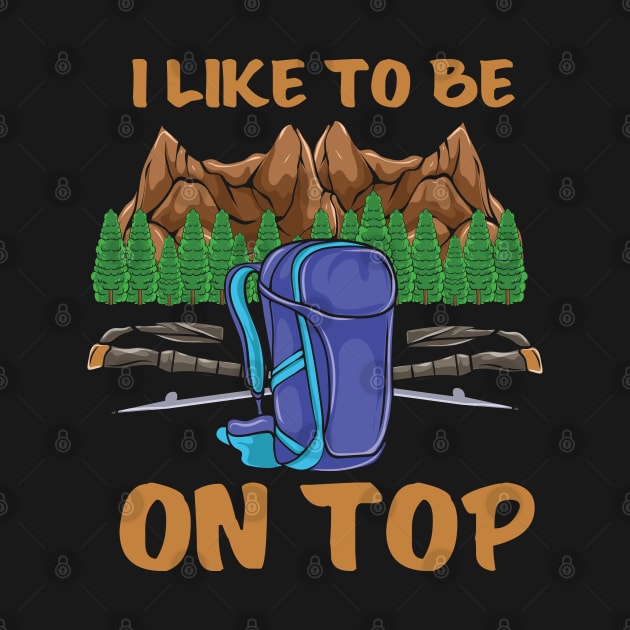 HIKING: I Like To Be On Top by woormle